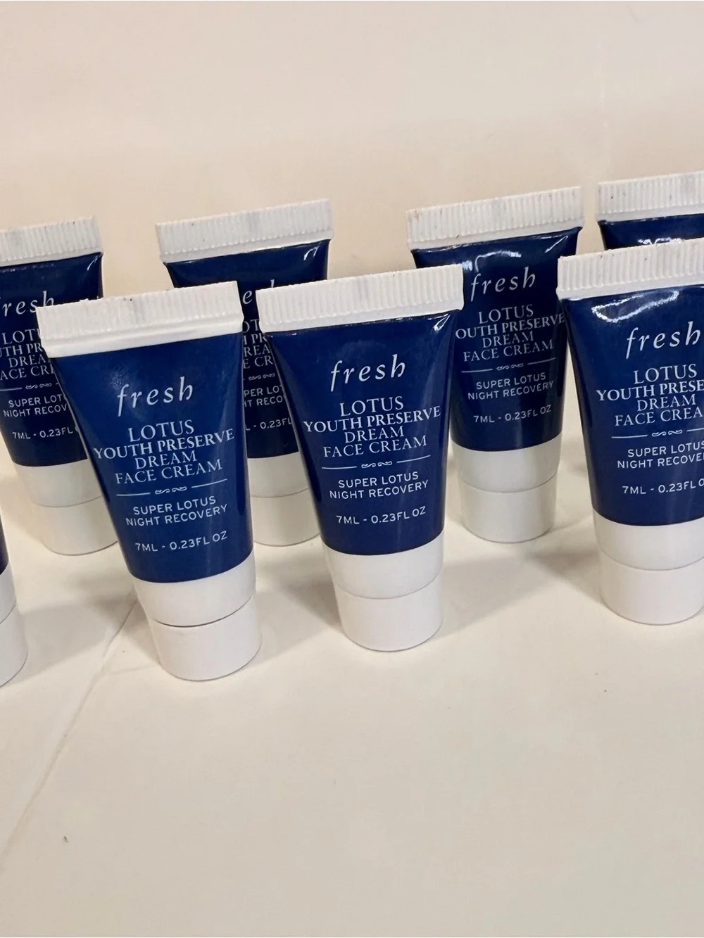 Fresh Lotus Youth Preserve Dream Face Cream 7 ml squeeze bottle total of 14